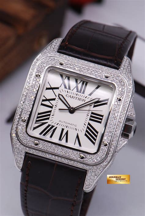 tank santos cartier|cartier santos xl diamond.